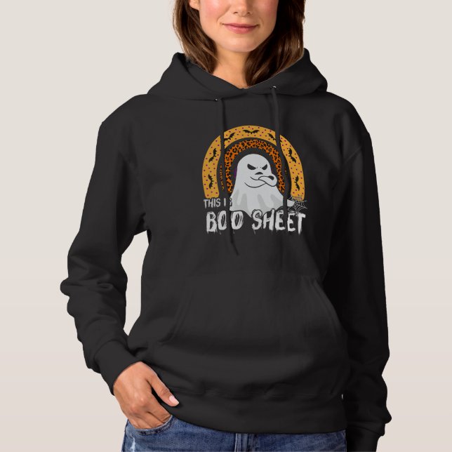 Camiseta This is boo sheet ghost retro halloween costume me (Frente)