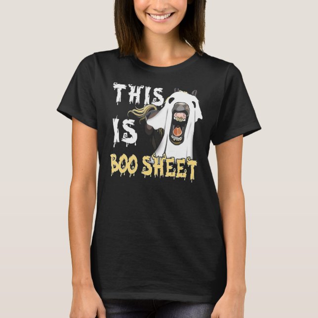 Camiseta This Is Boo Sheet Horse (Frente)