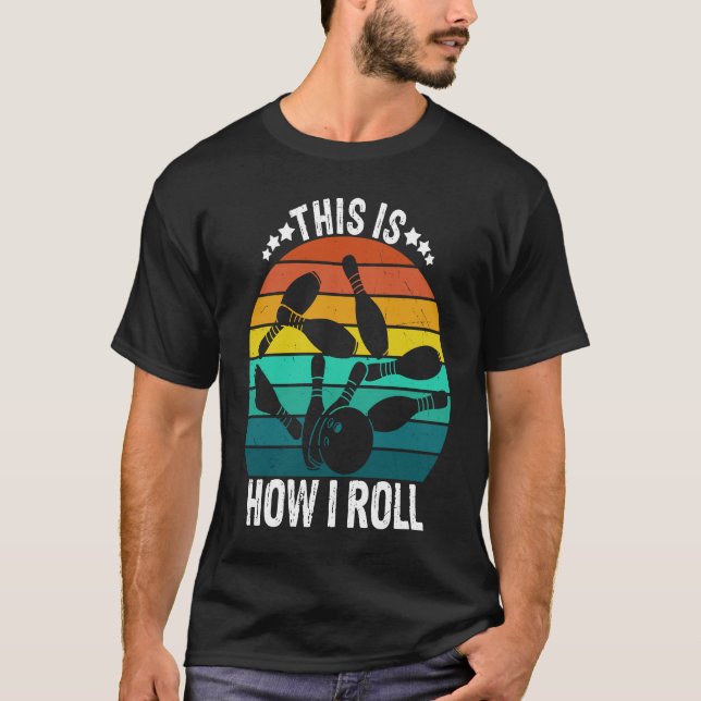 Camiseta This Is How I Roll Helicopter Transportation Pilot (Frente)