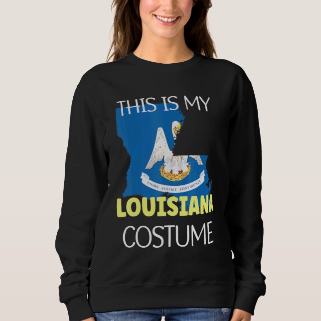 Camiseta This is my American Louisiana Costume Party  Hallo (Frente)