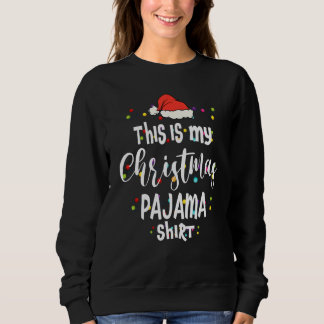 Camiseta This Is My Christmas Pajama   Lights  Holiday