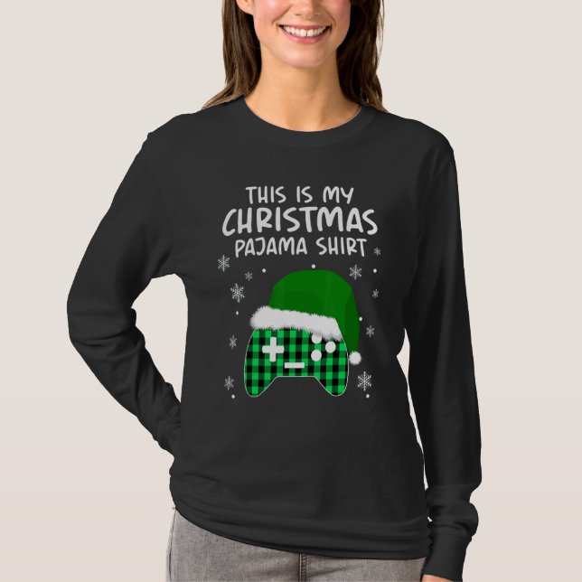 Camiseta This Is My Christmas Pajama  Merry Christmas 3 (Frente)