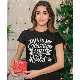 Camiseta This is my Christmas Pajama Shirt Funny Christmas