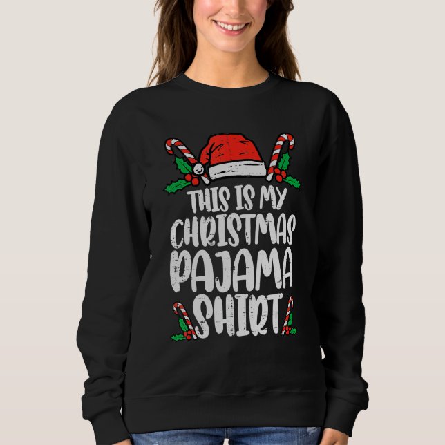 Camiseta This Is My Christmas Pajama   Xmas PJs Men Women (Frente)