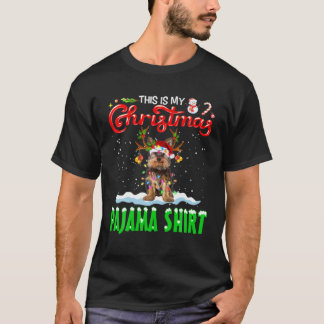 Camiseta This Is My Christmas Pajama Yorkshire Christmas Li