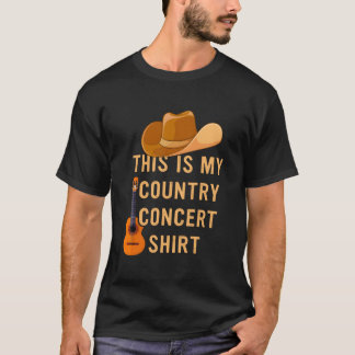 Camiseta This Is My Country Concer Music