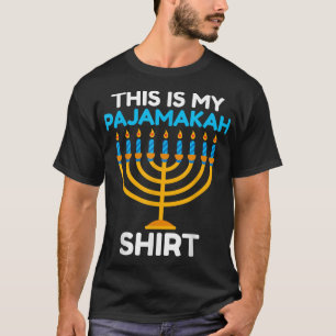 Camiseta This Is My Pajamakah Hanukkah Hannukah