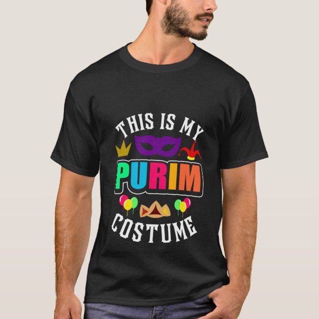 Camiseta This Is My Purim Costume  Jewish Happy Purim (Frente)