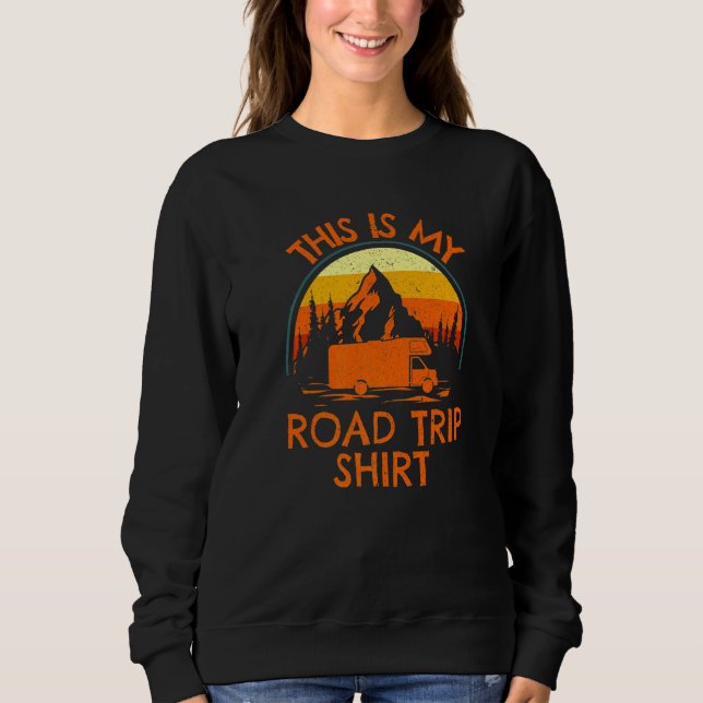 Camiseta This is my Road Trip   RV Camping Camper Trip (Frente)