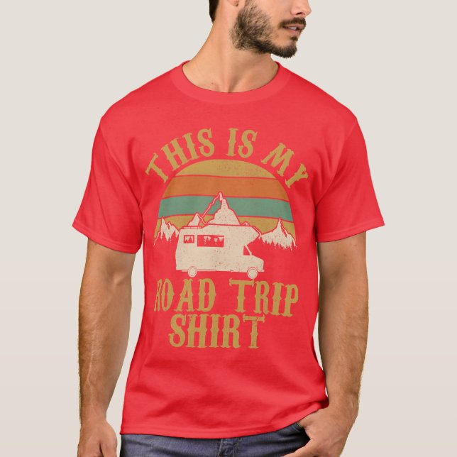 Camiseta This Is My Roadrip RV Camping Camper gift (Frente)