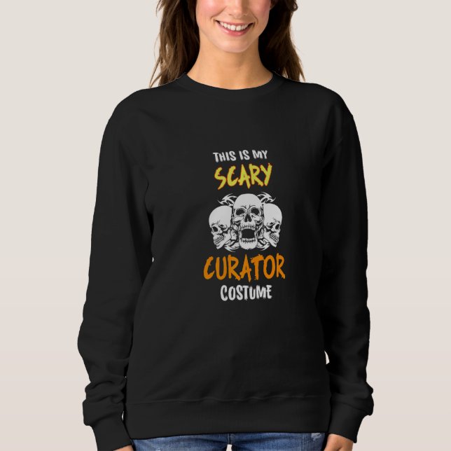 Camiseta This Is My Scary Curator Costume (Frente)