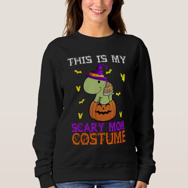 Camiseta This Is My Scary Mom Costume Turtle Halloween (Frente)