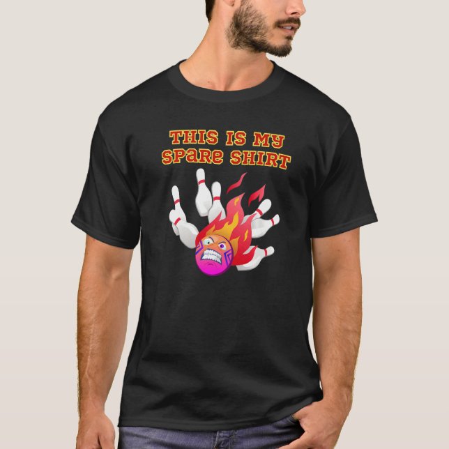 Camiseta This Is My Spare Bowling  1 (Frente)