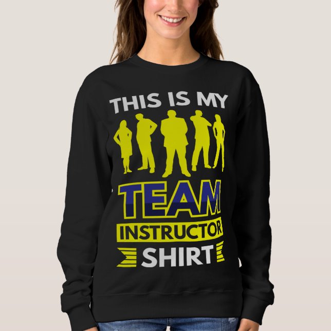 Camiseta This Is My Team Instructor (Frente)