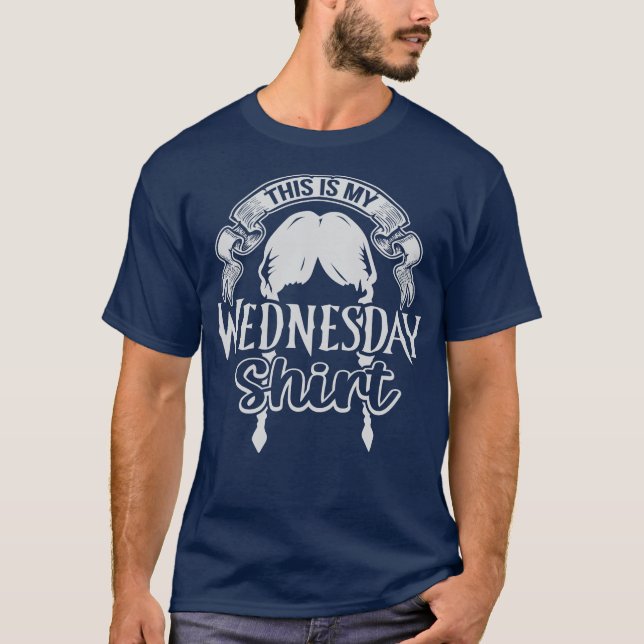 Camiseta This Is My Wednesday Shirt Funny Family (Frente)