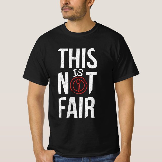 Camiseta This is not fair-Helping Hands: Unity & Support (Frente)
