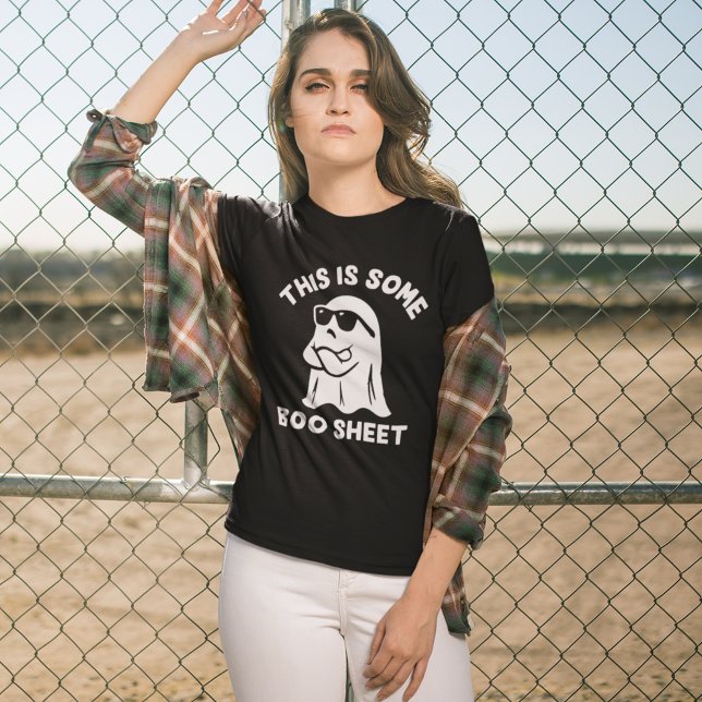 Camiseta This is Some Boo Sheet Funny Halloween Ghost (Criador carregado)