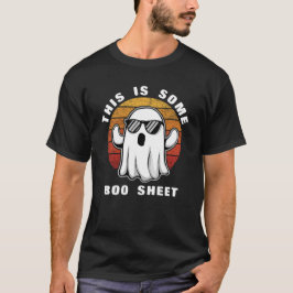 Camiseta This Is Some Boo Sheet Retro Sunset