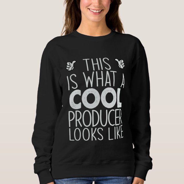 Camiseta This Is What A Cool Producer Looks Like (Frente)