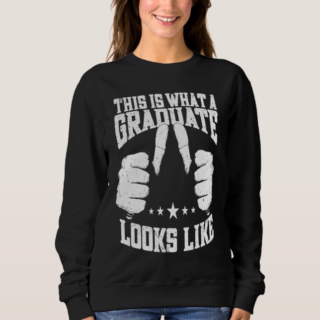 Camiseta This Is What A Graduate Looks Like  Graduate Gradu (Frente)