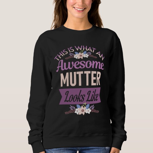 Camiseta This is What an Awesome Mutter Looks Like Mother's (Frente)