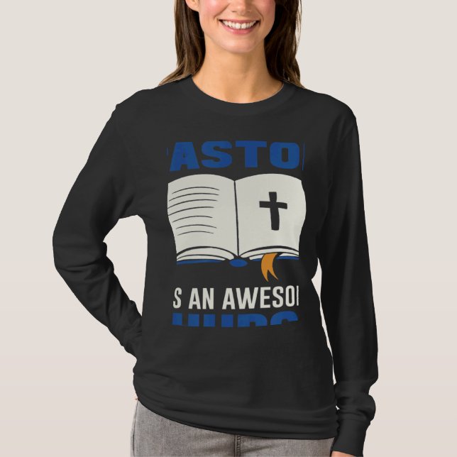 Camiseta This Pastor Has An Awesome Congregation Pastor App (Frente)
