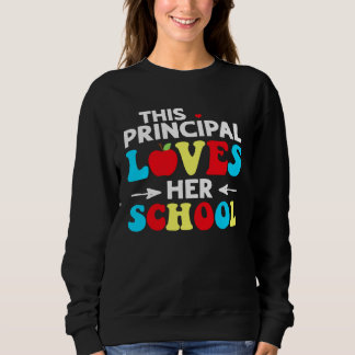 Camiseta This Principal Loves Her School