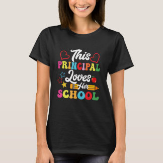 Camiseta This Principal Loves Her School Teacher  Principa