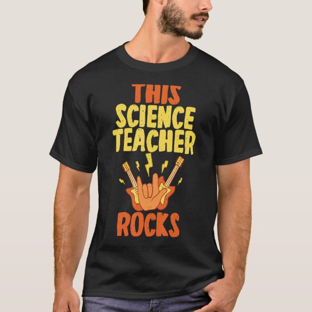 Camiseta This Science Teacher Rocks (Frente)