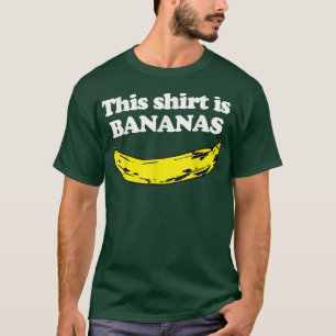 Camiseta ThisIs Bananasfunny saying cool food banana