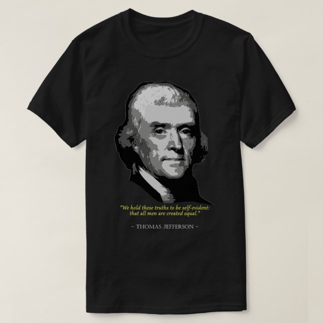Camiseta Thomas Jefferson Cote (Frente do Design)