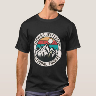 Camiseta Thomas Jefferson, floresta nacional
