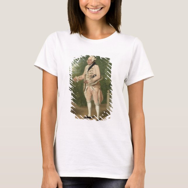 Camiseta Thomas King como Lord Ogleby (óleo na canvas) (Frente)