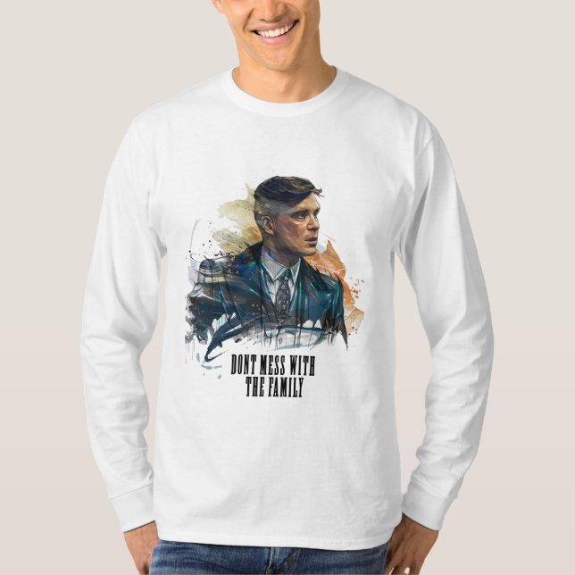 Camiseta thomas Shelby perfilador (Frente)