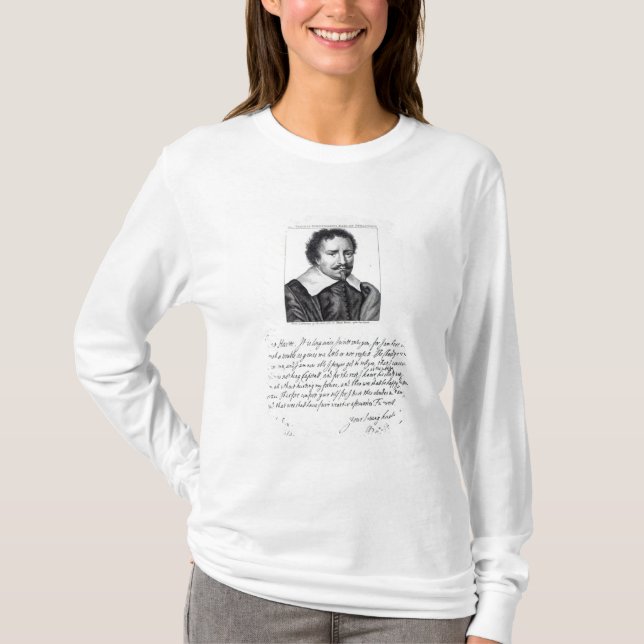 Camiseta Thomas Wentworth, ø conde de Strafford (Frente)