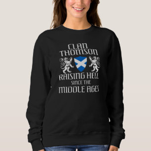 Camiseta Thomson Scottish Family Scotland Name Clan Lion