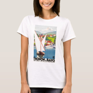 Camiseta Thonon Les Bains French Viagem Europe