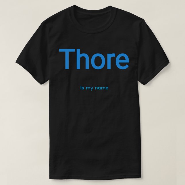 Camiseta Thore (Frente do Design)