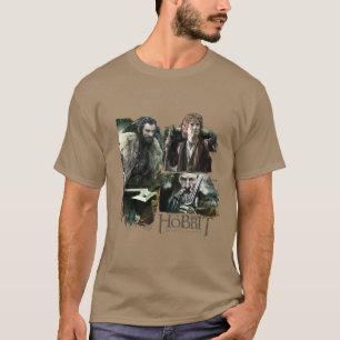 Camiseta THORIN OAKENSHIELD™, BILBO BAGGINS™ E Gandalf Art