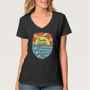 Camiseta Thornton State Beach California Ca Beach Sunset