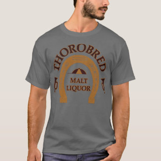 Camiseta Thorobred Malt Liquer Beer Retro Defunct Brewerian