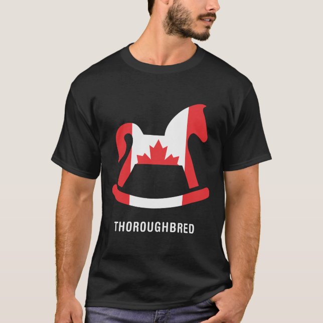 Camiseta Thoroughbred Dark (Frente)