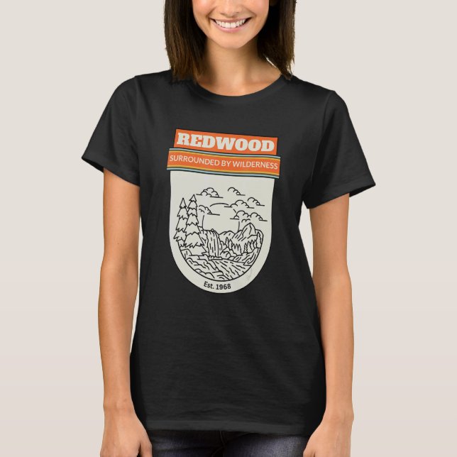 Camiseta Those Huge Trees National Park California State So (Frente)