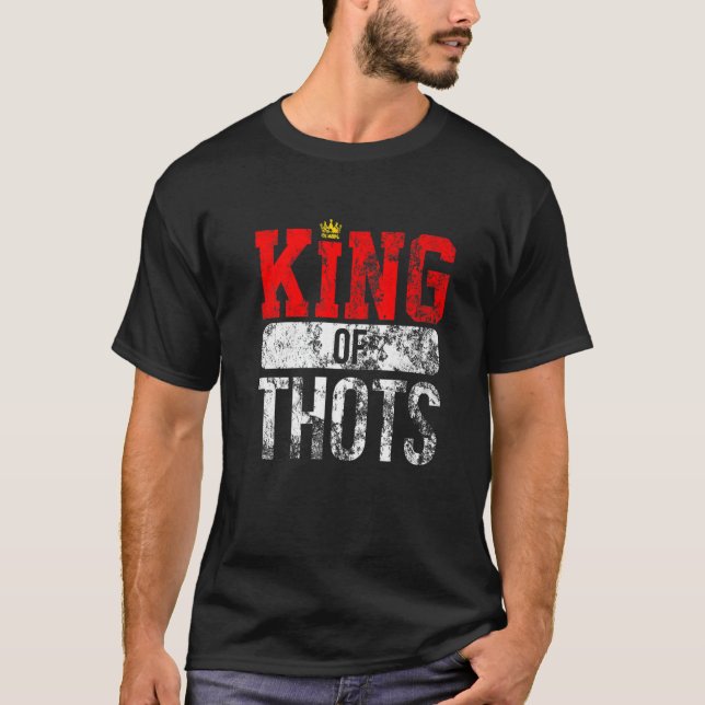 Camiseta Thot Player Thots Single Guy Bro Dating For Him  G (Frente)