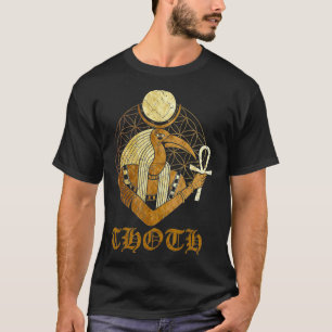 Camiseta THOTH  Egyptian God Of Moon Science And believe i 