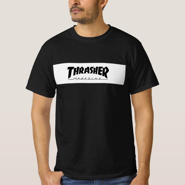 Camiseta Thrasher branco (Frente)