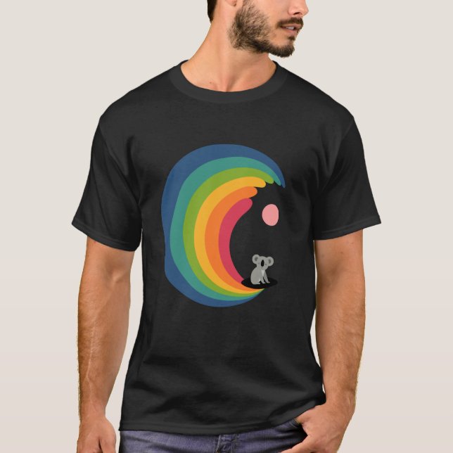 Camiseta Threadless Andy Westface Dream Surfer Gráfico (Frente)