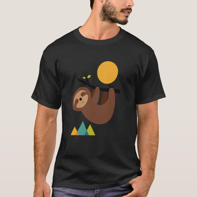 Camiseta Threadless Andy Westface Mantenha a Calma e Viva D (Frente)