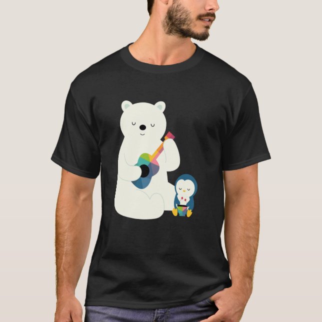 Camiseta Threadless Andy Westface Um Gráfico de Uma Pequena (Frente)