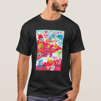 Camiseta Threadless Eu Amo Vísceras Conheça Seu Gráfico Cor